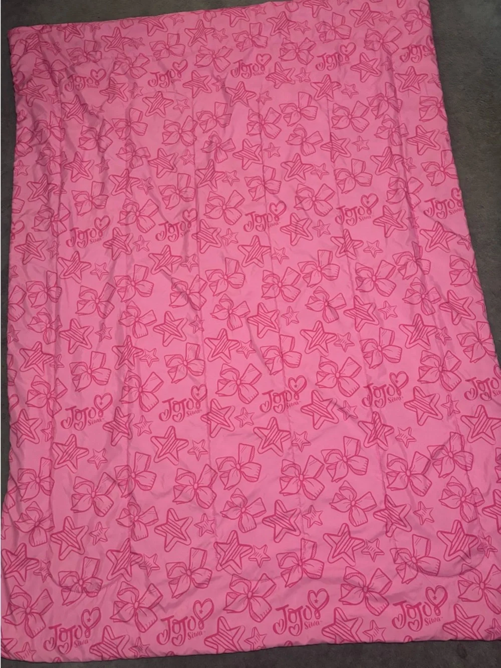 JoJo Siwa Twin Bedding Comforter + Sheet Reversible Nickelodeon